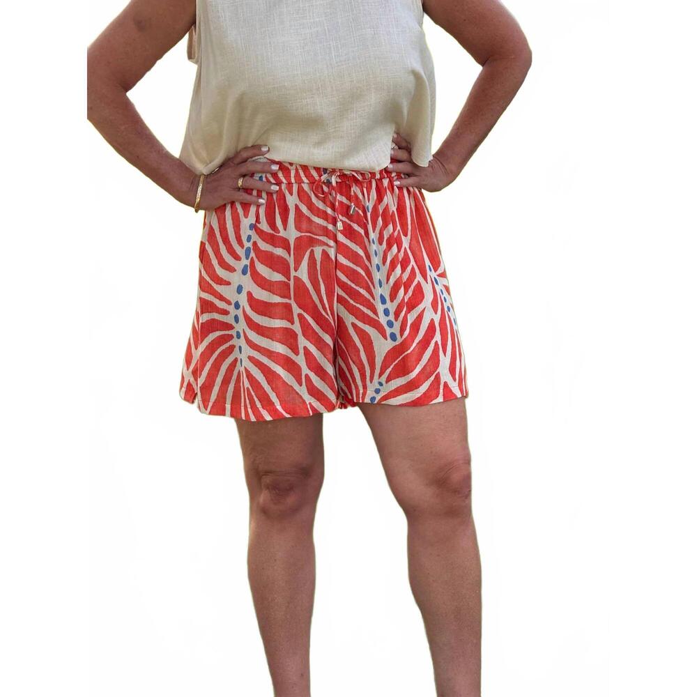 NEW SALTY WEEKEND caribbean short in iguazu coral print
